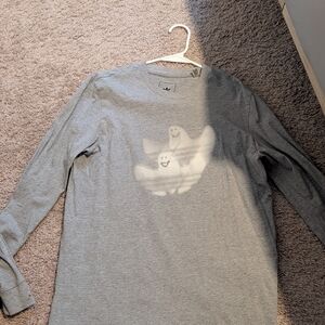 Adidas Gray Skateboarding Shirt Size M